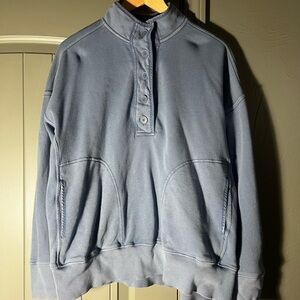 Aerie Henley Sweatshirt